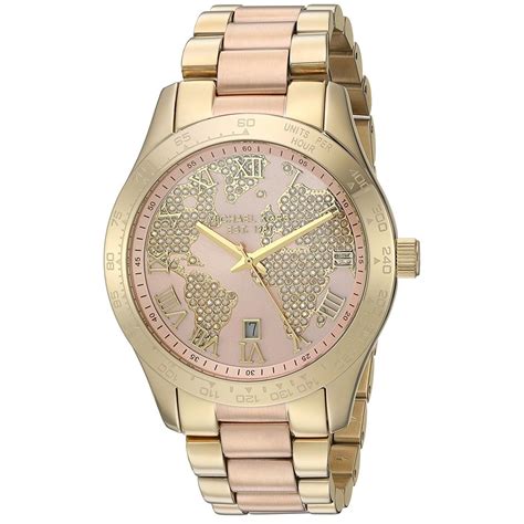 michael kors map watch mens